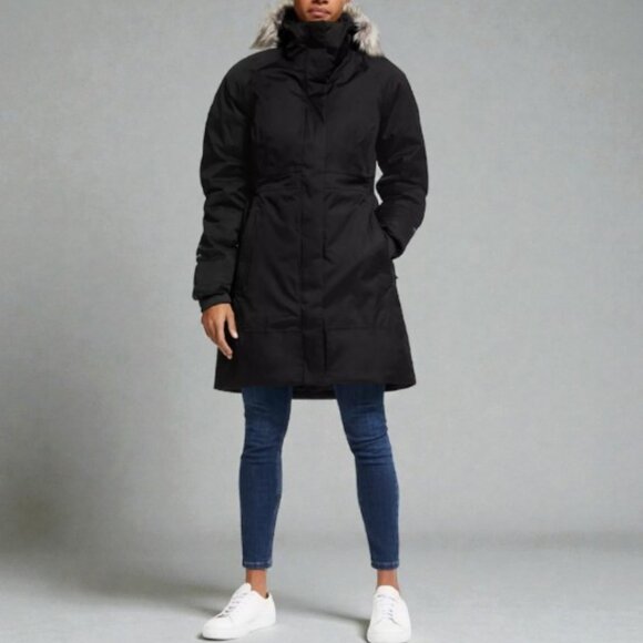 The North Face Arctic parka jacket black women's size XXL - Picture 1 of 15